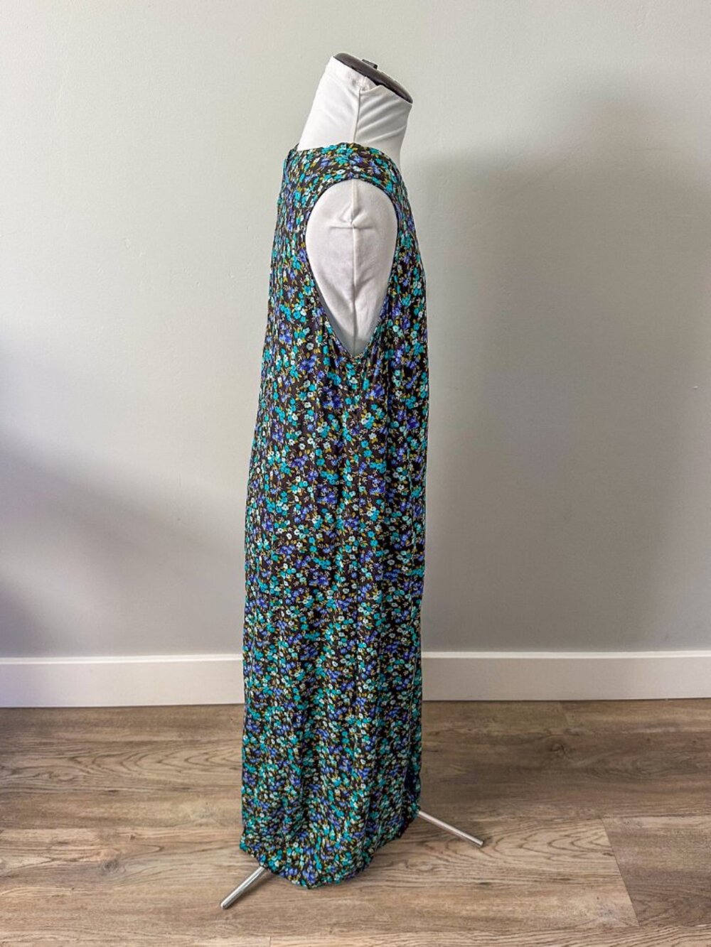 Vintage 90's Maxi Floral Dress - Picture 6 of 9